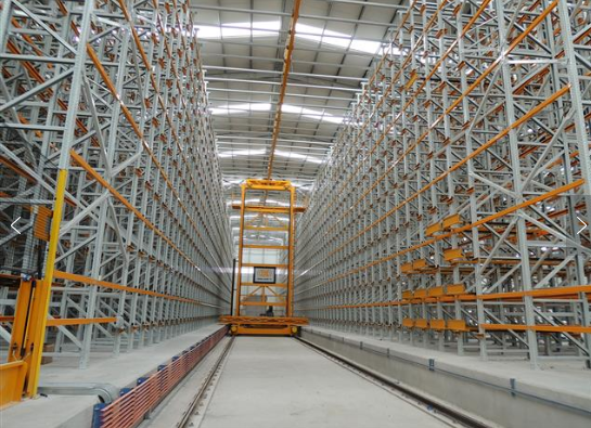 Customized Industrial Storage Racking Systems , ASRS Warehouse System For Logistic