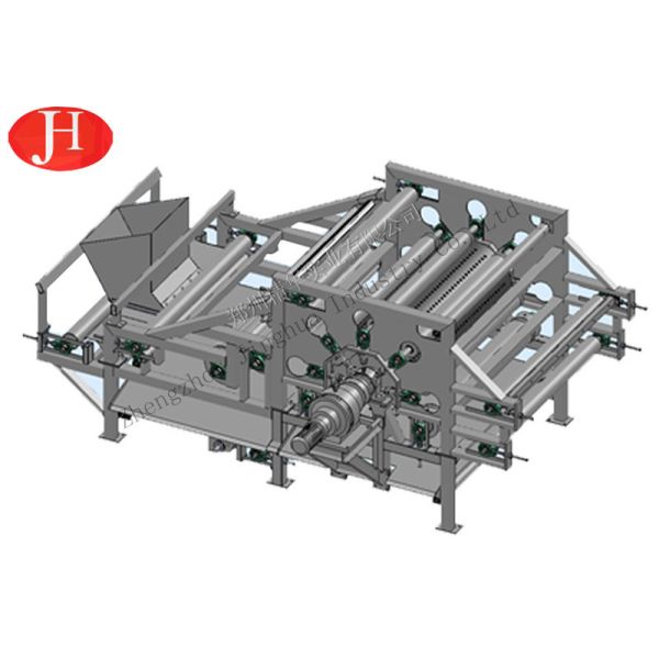 SS 5t/H Fiber Dehydrator Potato Starch Making Machine