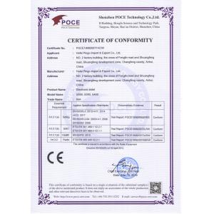 Hefei Pingo Import & Export Co., Ltd. Certifications
