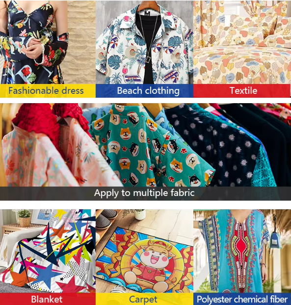 New Automatic KJ4B-QL Print Head Digital Textile Roll-to-Roll Fabric Printer High Efficiency Precision