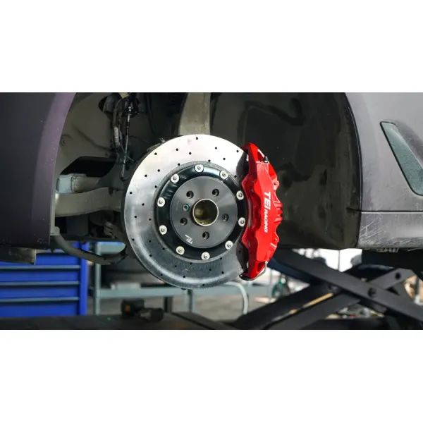 Front 6 piston and rear 4 piston caliper BBK auto brake system For BMW 540i 19 inch rim