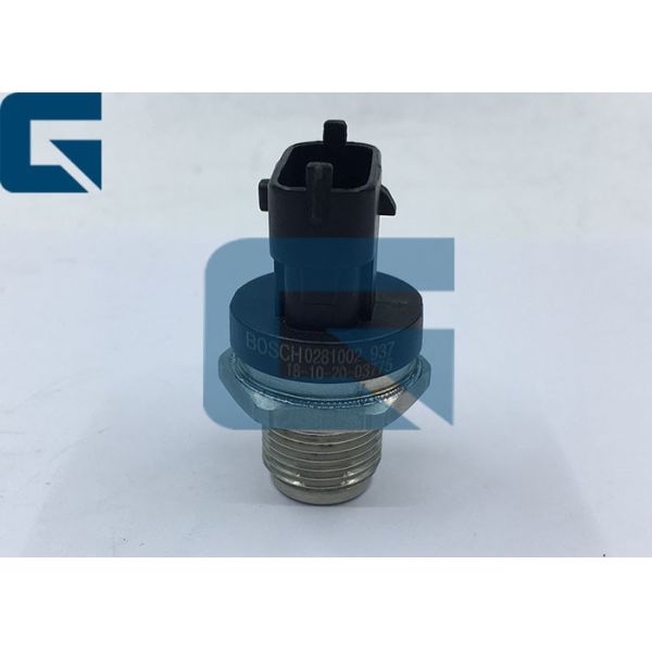 Датчик 0281002937 давления рельса топлива экскаватора ВОЛВО ЭК210Б дизельный 20973777 3974092