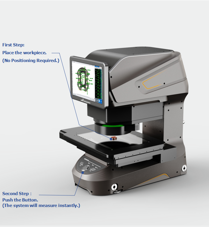 Instant Visual Measurement System High Precision IVS-202 Series