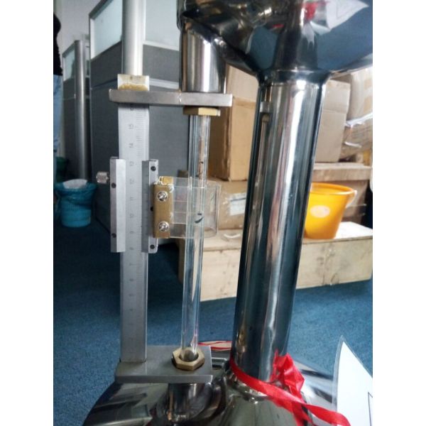 Tanque de prueba vertical de acero inoxidable de 500L con carrito de COWELL