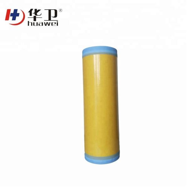 hospital use surgical incise drape PU film adhesive roll with finger lift