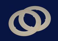99% Alumina Ceramic Parts Rings , Round Ceramic Heater Ceramic Ring Heater