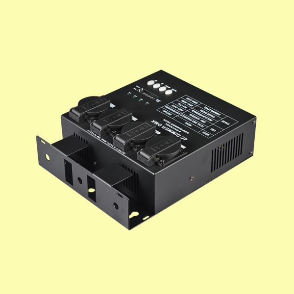 NEBULA 4-Channel DMX Dimmer Pack Power Distribution for Bulb High Efficiency Lighting Control