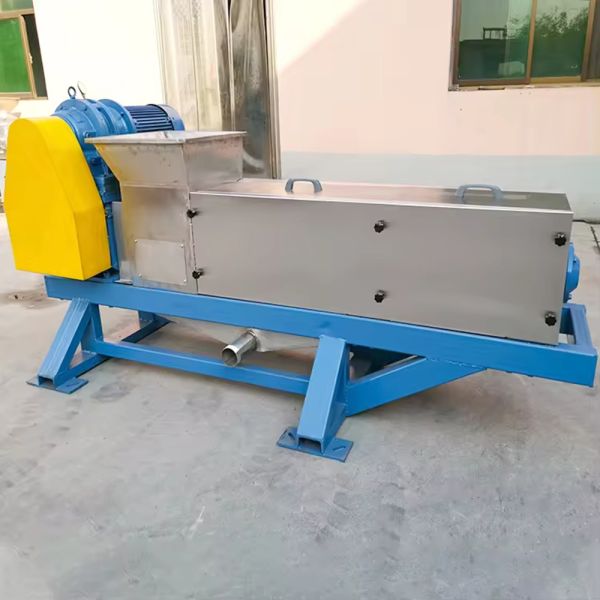Custom Stainless Steel Food Waste Sugarcane Pulp Hydraulic Dehydrator / Fruit & Vegetable Juicer Screw Press Dehydrator Commercial Juicer