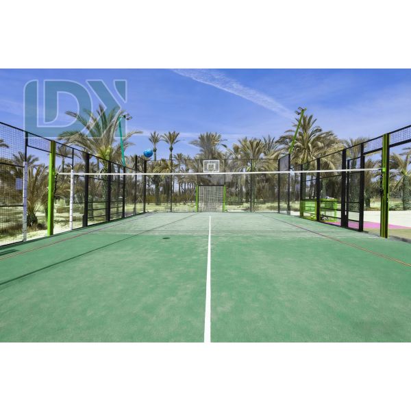 All In One Multifunction Padel Court Soccer Basketball Field For Sport Facilities