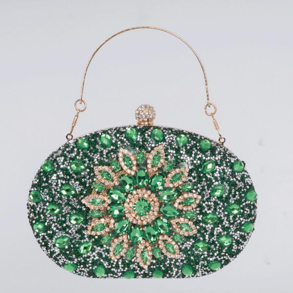 AMAZON DIAMOND-ENCRUSTED SUNFLOWER DINNER BAG WOMEN'S FASHION BANQUET CLUTCH ALL-MATCH DRESS EVENING BAG