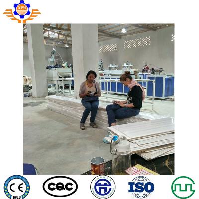 Building Material PVC Ceiling Wall Panel Making Machine Plastic Extruders Line
