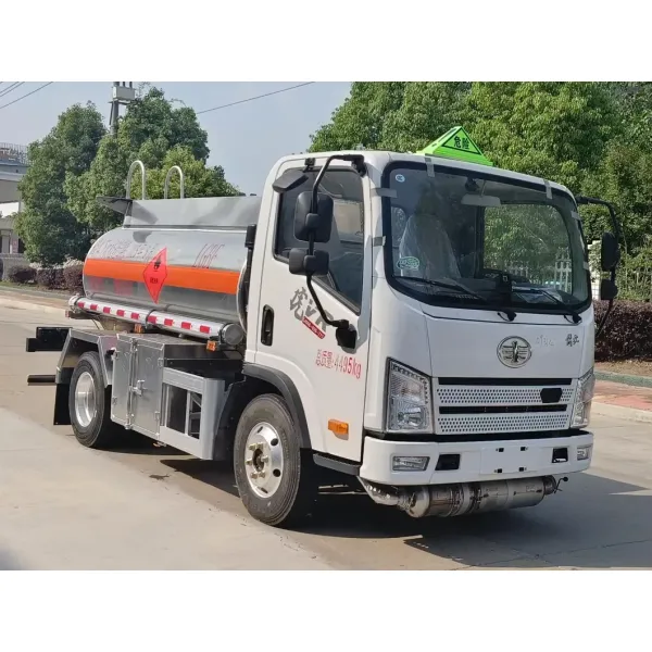 FAW 4X2 Refuelling Tank Truck - 3000 Liters Capacity