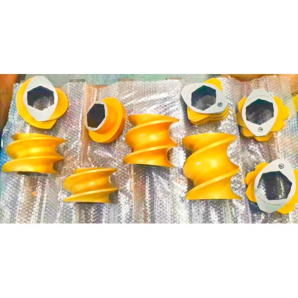 Plastic Extruder Machinery Parts Screw Elements For Producing PC