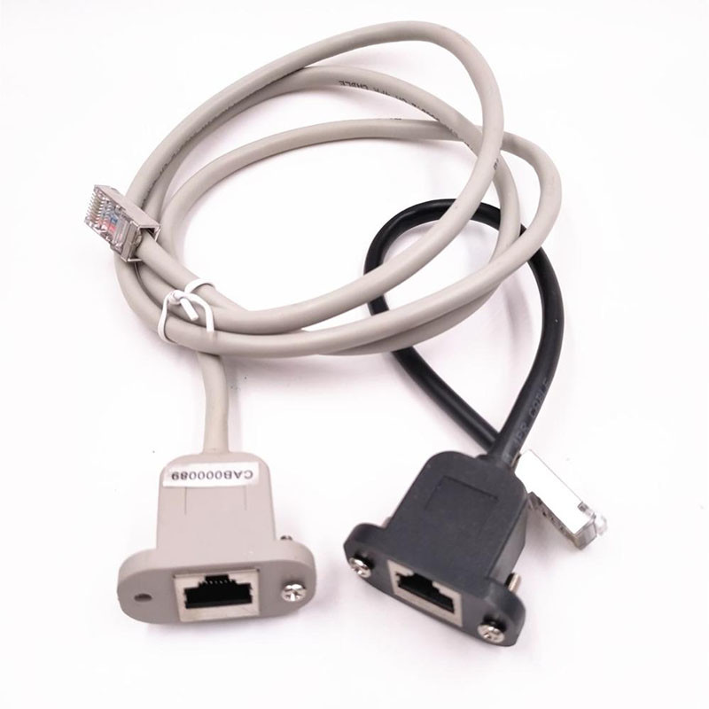 сеть 5.0mm защищаемая переходником привязывает портативную машинку RJ45 с одиночным портом