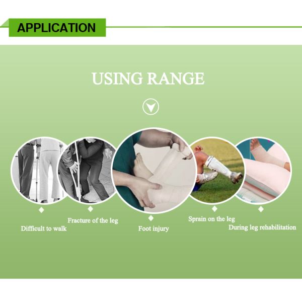 New type good design silver adjustable aluminium crutch for sale