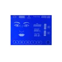Panel LCD de tamaño personalizado de 3 dígitos y 7 segmentos, pantalla LCD positiva de Digitaces del aire acondicionado