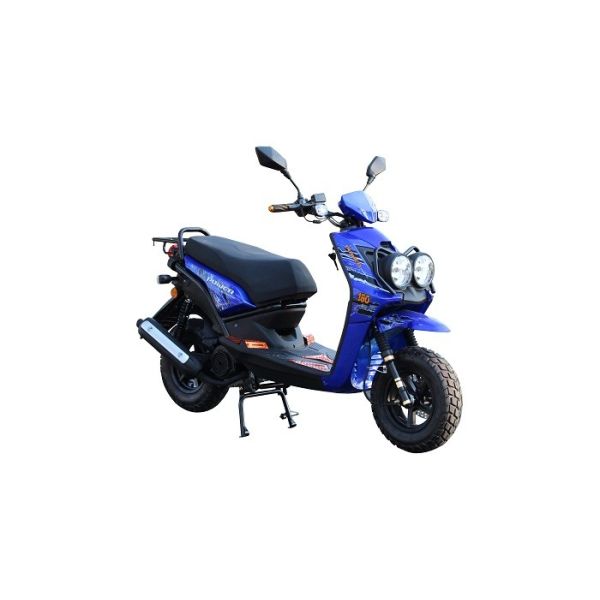 Bike Gasoline Engine/Gasoline Motor Bike Kit 125cc 150cc cheap gas scooter for sale blue plastic body