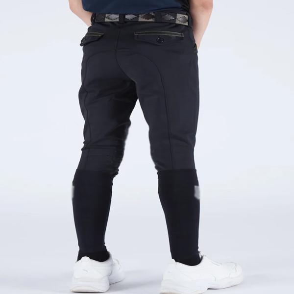 Little Boys Half Silicon Grip Horse Riding Pants Quick Dry Kid'S  Equestrian Breeches