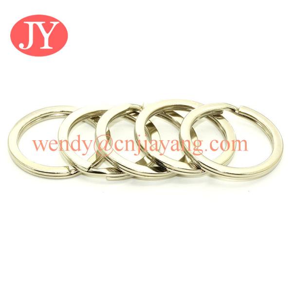 jiayang Split key rings 25mm 1 inch nickel plated steel