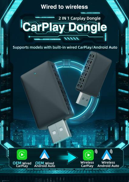 ユニバーサル ワイヤレス カープレイ ドングル OEM カープレイ 車用 ワイヤレス Usb ミニ ボックス
