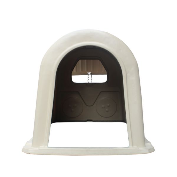 2100*1450*1400mm PE Calf Hutch Body For Single Calf and Goat Reliable Products