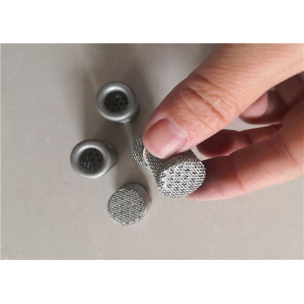 100 Micron Sintered Stainless Steel304 Mesh Round Smoking Pipe Screen Filter