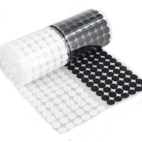 20mm Dia Die Cut 50yards/Roll Hook And Loop Nylon Dot ROSH