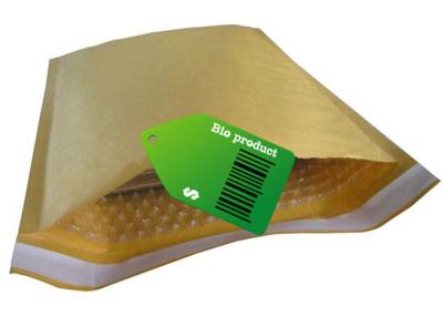 O envelope amarelo do invólucro com bolhas de ar do papel de embalagem, Encarregado do envio da correspondência da bolha do #H de 235x330mm ensaca
