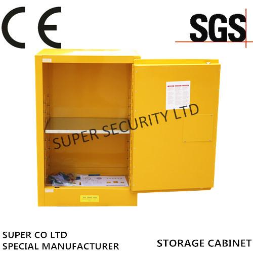 Portable Lockable Safety Solvent / Fuel Flammable Storage Cabinet For Class 3 Liquids