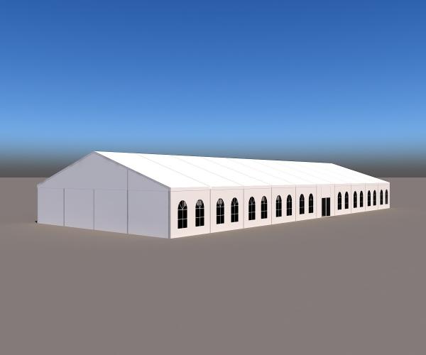 Tenda de casamento ao ar livre lonas ignífugas para 200 pessoas 60mx20mx4m