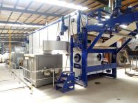 chauffage au gaz naturel de textile de 420m de machine satisfaite de vapeur continu