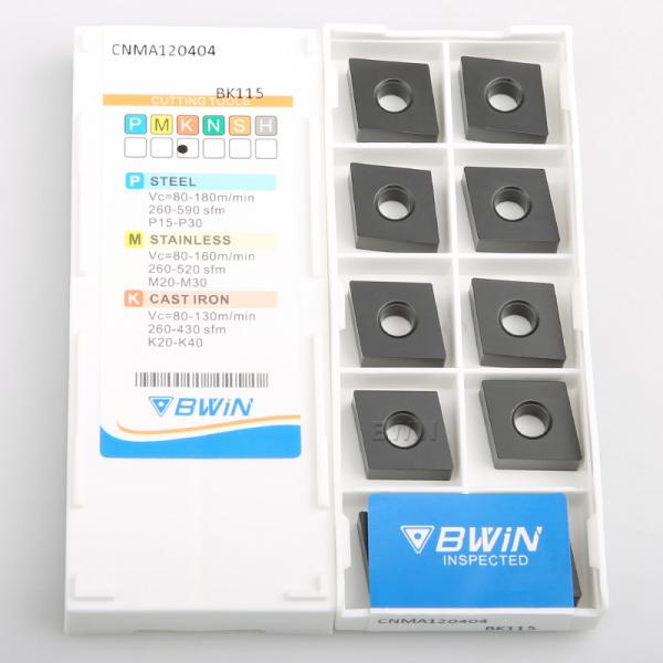 Custom Cnc Turning Carbide Inserts Cnma 120404 120408 PVD Cast Iron Cutting Tool