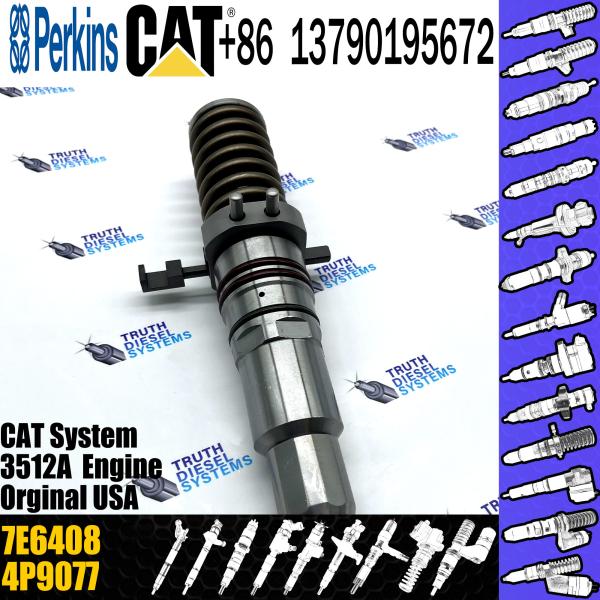 Motor diesel 3508 3512 3516 Injetor 7W2269 7E6408 Injetor de combustível ferroviário comum Pomba de injecção de óleo bocal Para CAT