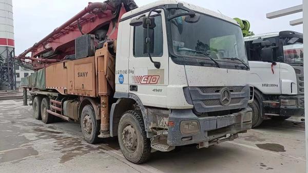 SA Ny 52m Concrete Boom Pump Heavy Equipment Truck Mounted Pump for High Productivity