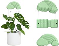 Aguacientos para plantas de arco iris de silicona, nubes de lluvia para regar plantas, regalos para amantes de plantas, regalos para mujeres, accesorios para plantas, regalos para calentar la casa