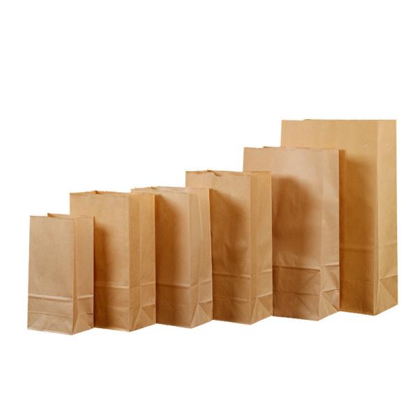 Creatrust Black White Retail 1Kg Kraft 120Gsm Craft Pouch Bulk Gift Mini Candy Paper Bag