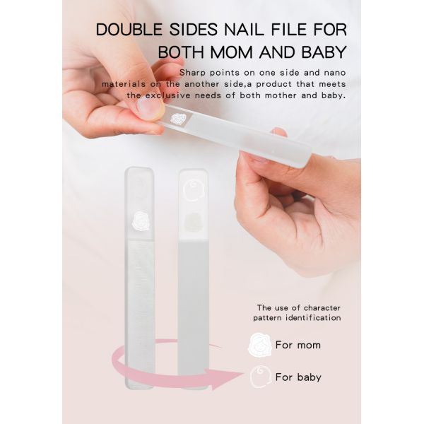 Baby Nail Safety Manicure Care Kit Newborn Health Care Nursery Boy Girl Grooming Kit