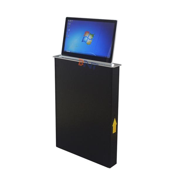 Motorized 15.6 Inch Touch Screen LCD Monitor Lift For Paperless Office System