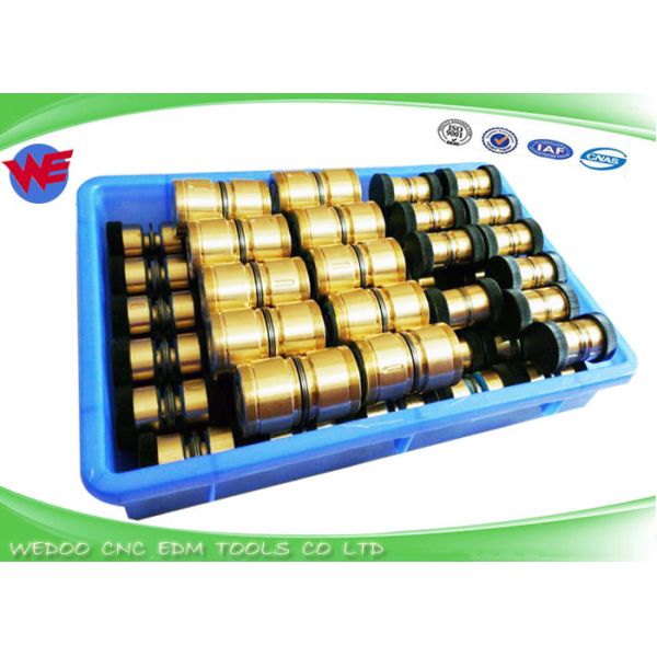 O quadrado EDM da polia do cobre do diâmetro 40*32 parte o conjunto de polia Ruijun da roda do guia WEDM