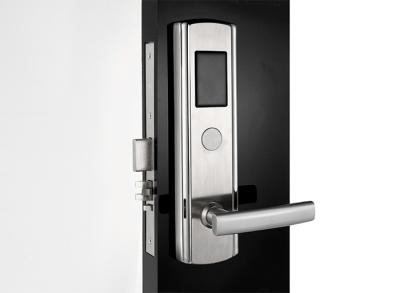Fechadura de porta digital eletrônica sem chave 300 × 78 mm Placa frontal com 4 A 1.5V baterias