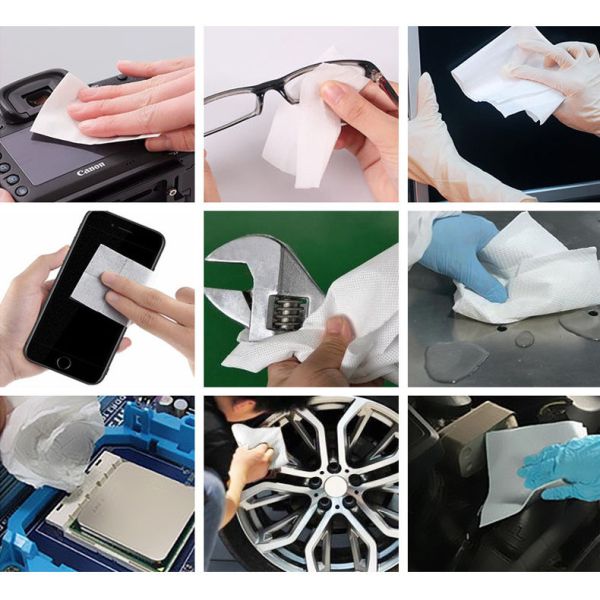 GS Dust Free 9x9 Laser Edge Cleaning Cloth Anti Static