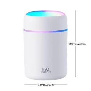 Customer Logo Mini Ultrasonic Atomizer USB Air Humidifier for Home Hotel Car School