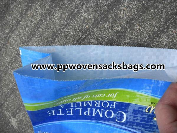 Cat Feed Packing BOPP Laminated Bags Colorful Printed PP Laminated Sacks