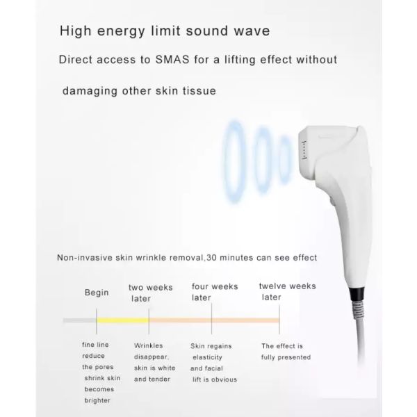 3D High Intensity Focused Ultrasound Face Lift Machine For Double Chin