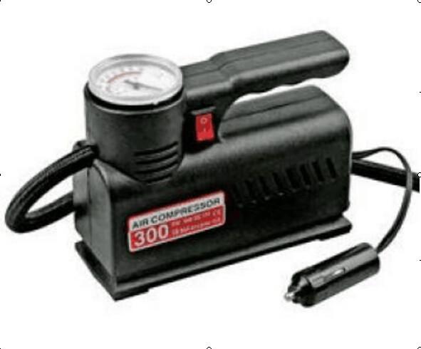 Handheld Car Air Compressor , Portable Air Compressor Plastic With Metal Material