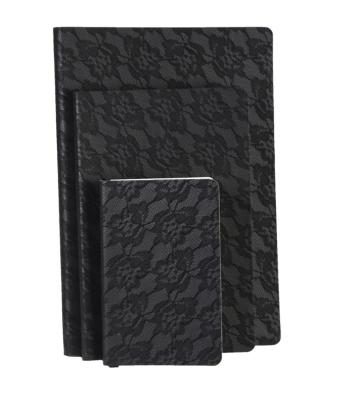 CMYK Stone Paper Notebook Lace Gradient Color Pu Leather Notebook
