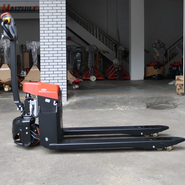 Low Consumption Walkie Pallet Truck , 1.5 Ton Small Pallet Jack With Attractive Appearance