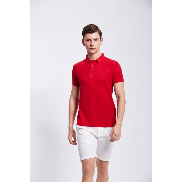 Flyita Anti Pilling Custom Embroidered Golf Shirts Comfortable