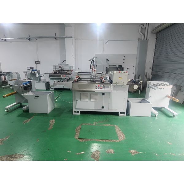 350-UV Screen Printing Machine with 350mm Printed Area, 7000 Times/Hour Speed, and UV Curing