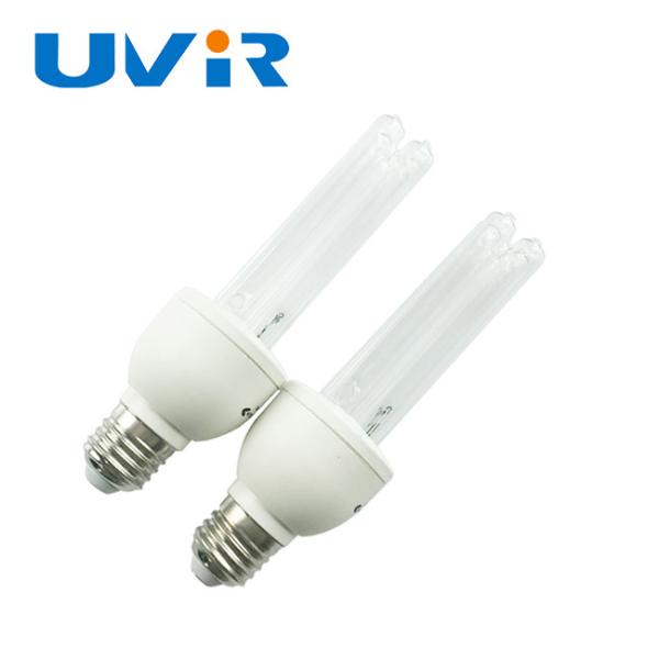Lampe germicide UV-C d'E27 220V 15W, lampe UV bactéricide ultra-violette